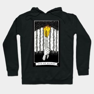 The Ace of Wands - The Tarot Restless Hoodie